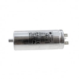 Condensatore 18 uF per compressore asciugatrice C00296252